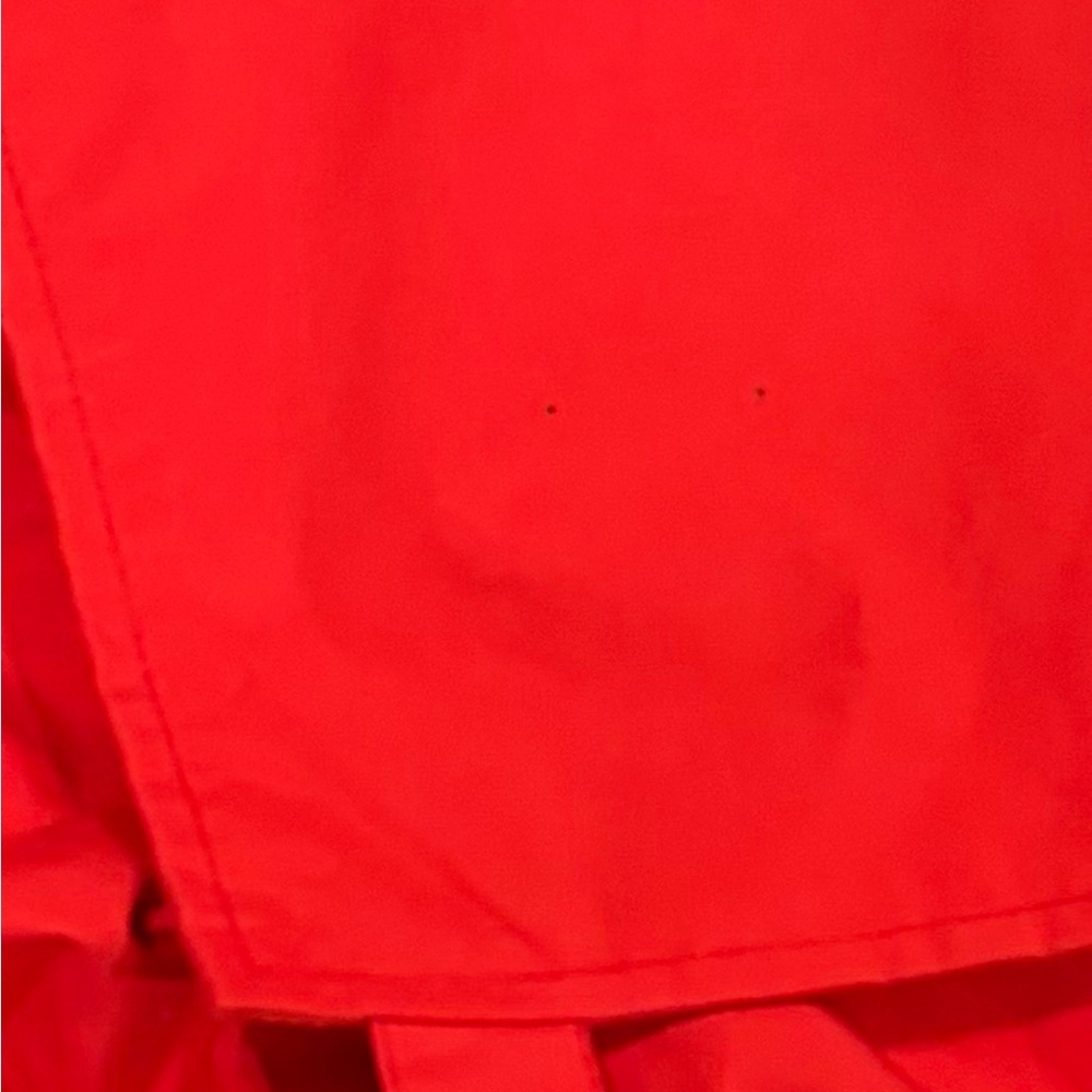 Fox Fire “Aussie Traveler” Red Hooded Rain Jacket – Size Large Outdoor Hiking - Picture 9 of 11